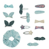 Botita de navidad verde con accesorios