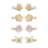 Bouquet mini clips pastels