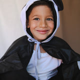 Capa impermeable de oso panda