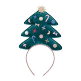Diadema de árbol de navidad