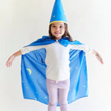 Capa de seda de color "Celestial"