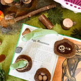 Las etapas de vida de un dinosaurio Brontosaurio