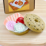Set de Bagel con salmón