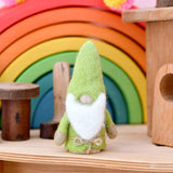 Peg doll de duende de lana