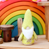 Peg doll de duende de lana