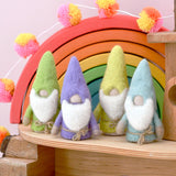 Peg doll de duende de lana