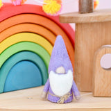 Peg doll de duende de lana