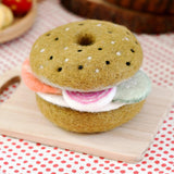 Set de Bagel con salmón