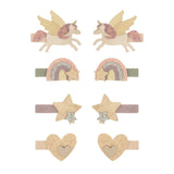 Fly unicorn mini clips bright