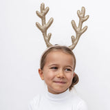 Diadema glitter antlers