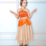 Vestido de princesa Moana