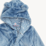 Chamarra Minky Magnética con Orejitas Dos colores