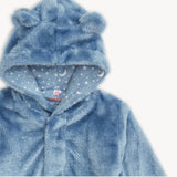 Chamarra Minky Magnética con Orejitas Dos colores