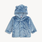 Chamarra Minky Magnética con Orejitas Dos colores