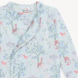 Set de Saquito y gorro para bebés con cierre magnético "Love you deerly"