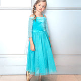 Vestido de princesa Elsa