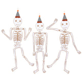 Esqueletos articulados gigantes vintage para Halloween