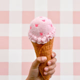 Helados con sabores intercambiables de Fieltro de lana