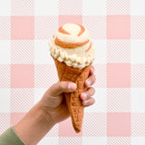 Helados con sabores intercambiables de Fieltro de lana