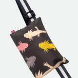 Impermeable para niñxs Negro de Ajolotes