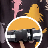 Impermeable para niñxs Negro de Ajolotes