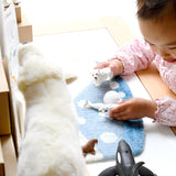 Tapete de Juego de paisaje del Ártico