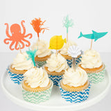Cupcake Kit Pulpo y Tiburón