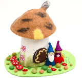 Tapete de juego paisaje jardín mágico de hongos