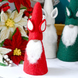 Gnomo de fieltro de Lana