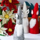 Gnomo de fieltro de Lana