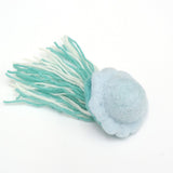 Juguete de medusas de fieltro