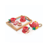 Juego de té dulce flor