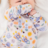 Pijama con pies convertibles y cierres magnéticos  "Let´s Rocket"