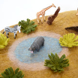 Tapete de juego de paisaje de Safari