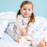 Pijama con pies convertibles y cierres magnéticos  "Tail of magic"