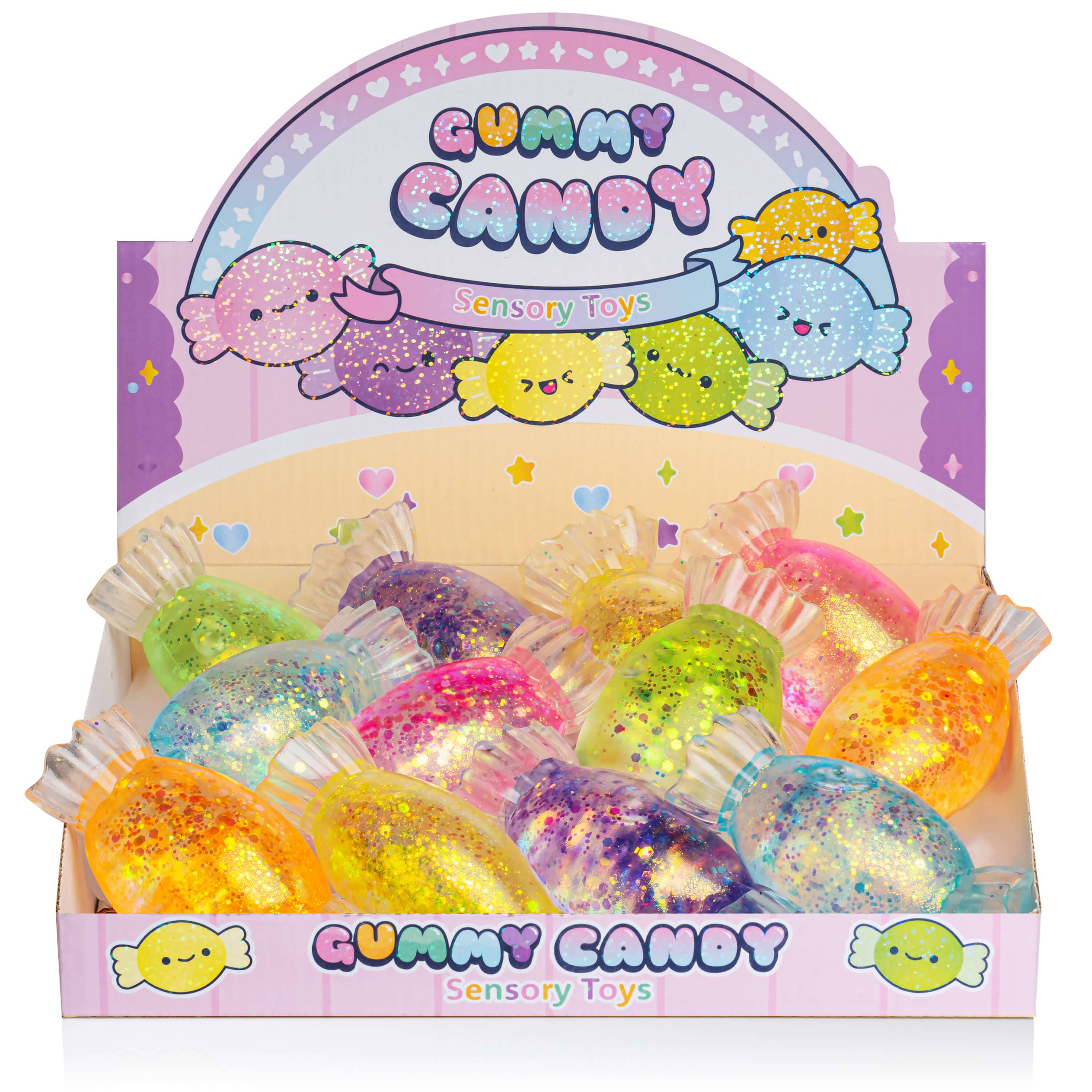 Gummy Candy Sensory Toy exhibidor