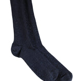 Glitter Rib Tights Navy blaze