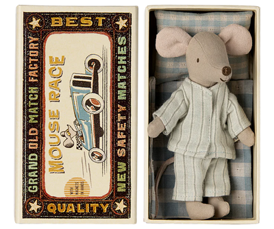 Big brother mouse in matchbox