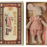 Big sister mouse in matchbox
