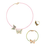 Butterfly jewellery set