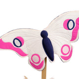 Alas de mariposa estampado de puntos Neon