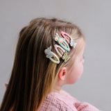 Floral butterfly clic clacs