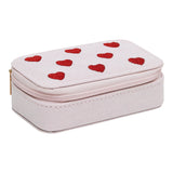 Heart mini jewellery box