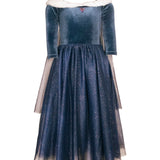 Vestido de princesa Elsa en invierno