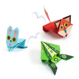 Kit de manualidades de papel para hacer origami de animales saltando