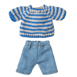 Knitted sweater and pants, Big brother mouse