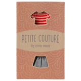 Knitted sweater and skirt, Big sister mouse