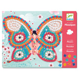 Kit de manualidades con mosaico de stickers - Mariposas