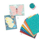 Kit de manualidades con mosaico de stickers - Mariposas
