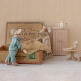 Mum & Dad mice in cigarbox